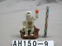 藏品(粘土塑像－童子戲犬)的圖片